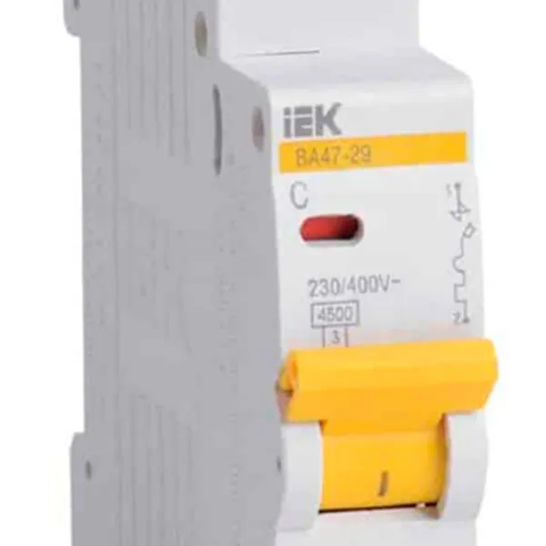 Автоматический выключатель IEK MVA21-1-D05-B Модульная/ 0.5 A photo 5 Автоматический выключатель IEK MVA21-1-D05-B Модульная/ 0.5 A photo 5