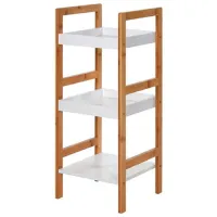 Полка для ванной Bathroom Solutions 47078 Бамбук/ Бамбук - Белый