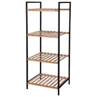 Raft pentru baie Bathroom Solutions 42806 Bambus/ Black - Bambus