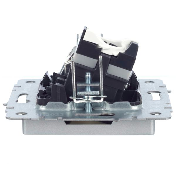 Розетка IEK BR-AK20-1-K47 230 В/ Тв/ Серебристый photo 4