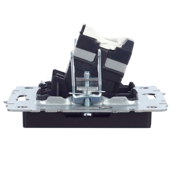 Розетка IEK BR-K10-1-K02 RJ45/ Black photo 6 Розетка IEK BR-K10-1-K02 RJ45/ Black photo 6