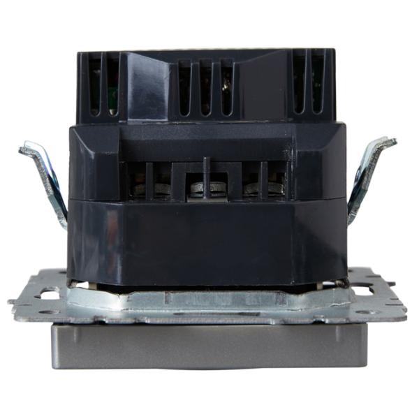 Priză IEK BR-R14-16-U22-018-K47 230 V/ Type-F/ Silver photo 4 Priză IEK BR-R14-16-U22-018-K47 230 V/ Type-F/ Silver photo 4