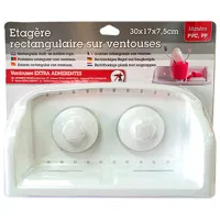 Raft pentru baie Tendance Evideco Plastic/ White photo 2