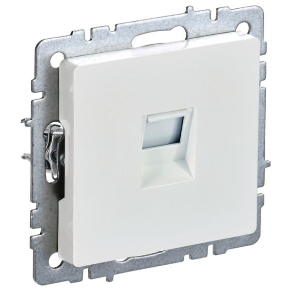 Розетка IEK BR-K10-1-K36 RJ45/ White photo 1 Розетка IEK BR-K10-1-K36 RJ45/ White photo 1