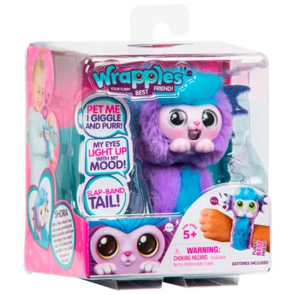 Jucărie moale LLPet Animals 630996288153 1+/ Purple photo 3 Jucărie moale LLPet Animals 630996288153 1+/ Purple photo 3