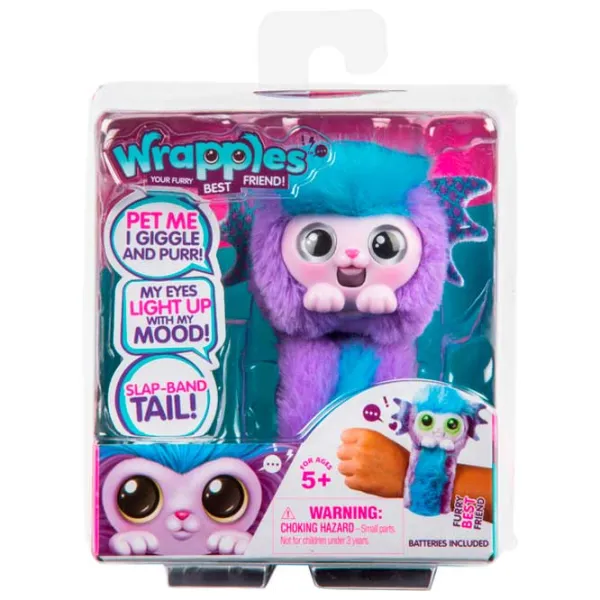 Jucărie moale LLPet Animals 630996288153 1+/ Purple photo 7 Jucărie moale LLPet Animals 630996288153 1+/ Purple photo 7