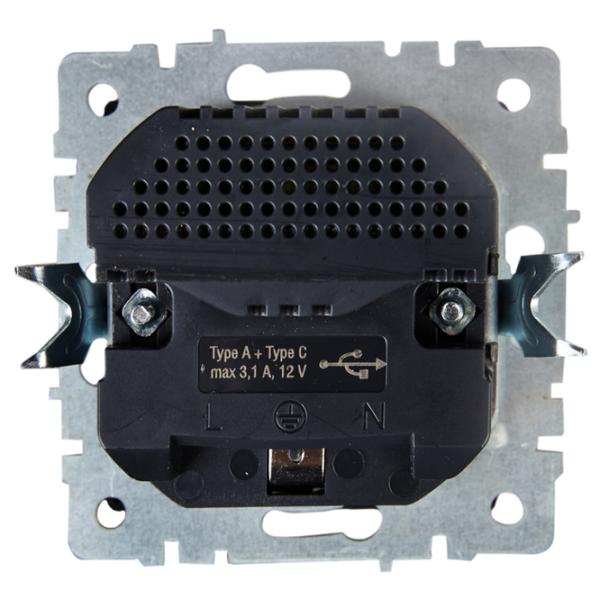 Priză IEK BR-R14-16-U22-018-K36 230 V/ Type-F/ Pearl photo 3 Priză IEK BR-R14-16-U22-018-K36 230 V/ Type-F/ Pearl photo 3