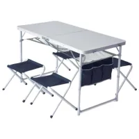 Складной стол Pinguin 8592638621006 Прямоугольная/ 30 кг