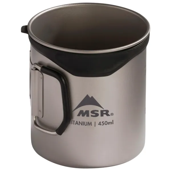 Кружка MSR Titan Cup 450 мл / Титан / Серый photo 2