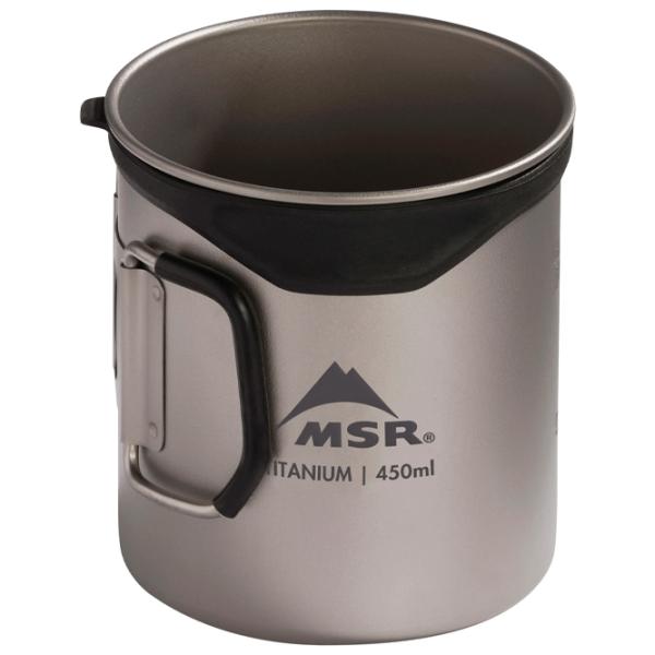 Кружка MSR Titan Cup 450 мл / Титан / Серый photo 2