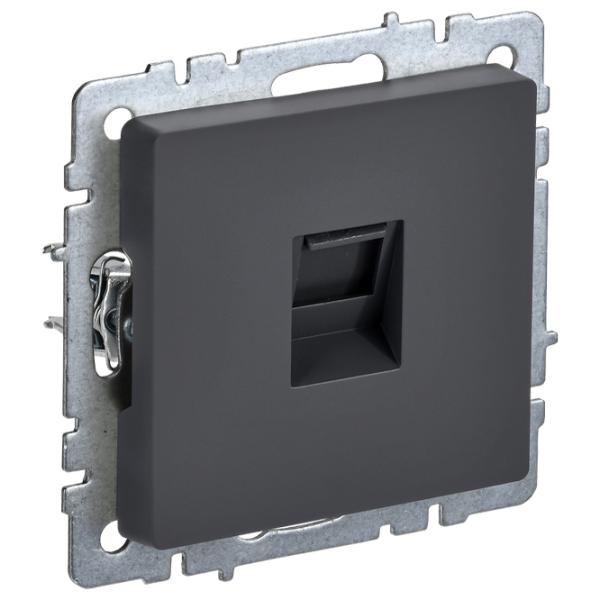Розетка IEK BR-K10-1-K53 230 В/ RJ45/ Графитовый photo 1 Розетка IEK BR-K10-1-K53 230 В/ RJ45/ Графитовый photo 1