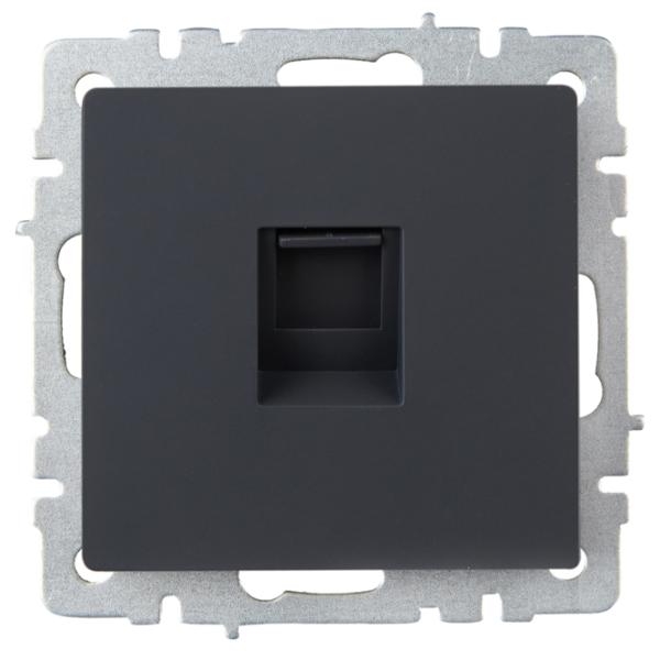 Розетка IEK BR-K10-1-K53 230 В/ RJ45/ Графитовый photo 2 Розетка IEK BR-K10-1-K53 230 В/ RJ45/ Графитовый photo 2