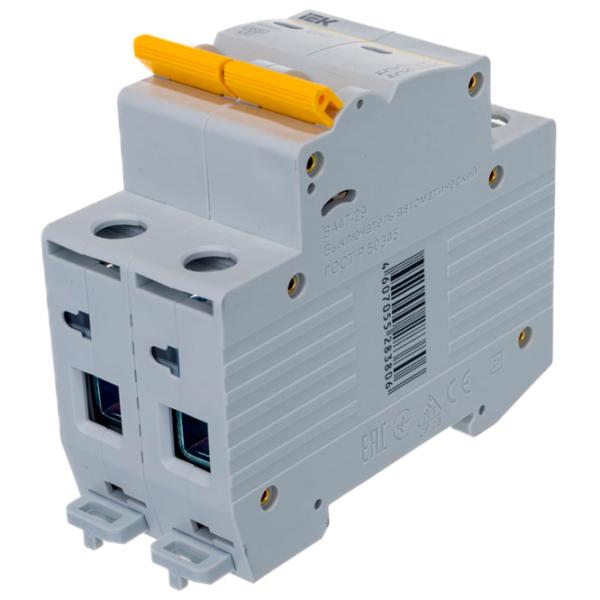 Автоматический выключатель IEK MVA20-2-050-C Модульная/ 50 A photo 2 Автоматический выключатель IEK MVA20-2-050-C Модульная/ 50 A photo 2