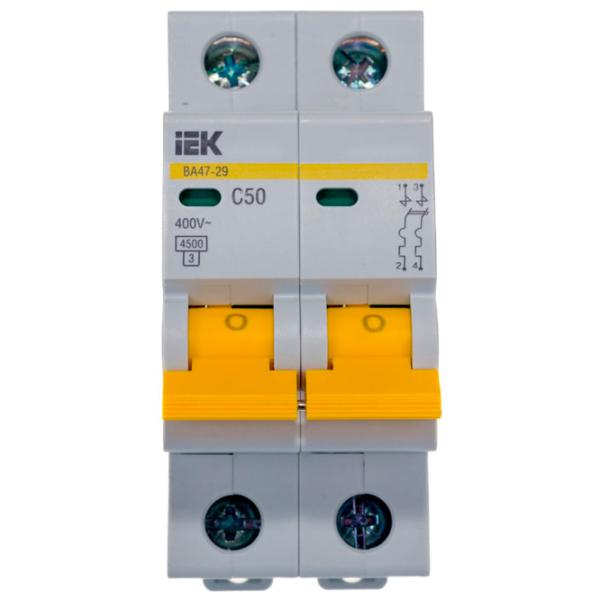 Автоматический выключатель IEK MVA20-2-050-C Модульная/ 50 A photo 3 Автоматический выключатель IEK MVA20-2-050-C Модульная/ 50 A photo 3