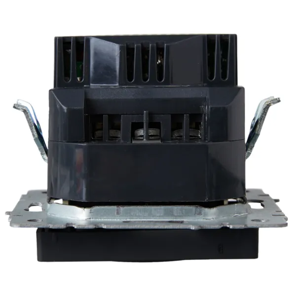 Priză IEK BR-R14-16-U22-018-K53 230 V/ Type-F/ Graphite photo 2 Priză IEK BR-R14-16-U22-018-K53 230 V/ Type-F/ Graphite photo 2