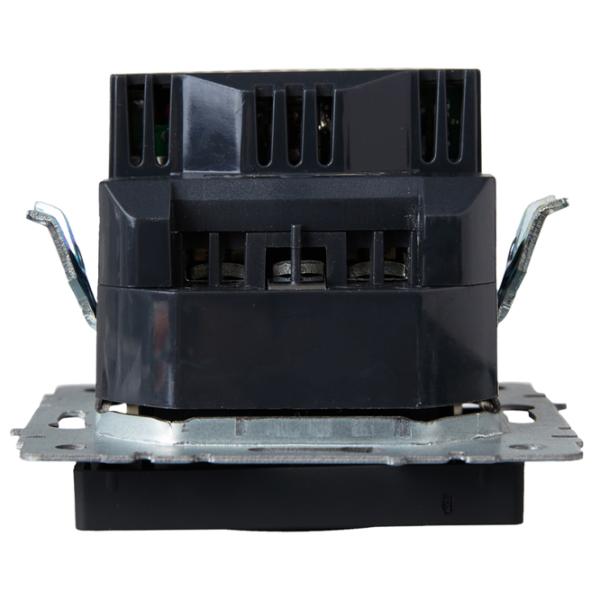 Priză IEK BR-R14-16-U22-018-K53 230 V/ Type-F/ Graphite photo 2 Priză IEK BR-R14-16-U22-018-K53 230 V/ Type-F/ Graphite photo 2