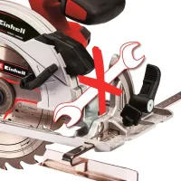 Fierăstrău circular Einhell TE-CS 18/ 165Li SOLO 165 mm/ Gray photo 3