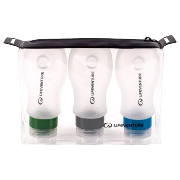 Sticle pentru apă Lifeventure Squeezy Transparent photo 1