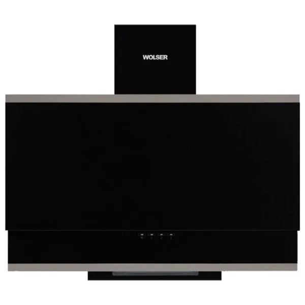Hotă Wolser WL-BE 60 AL BL Înclinată/ Inox/ Black photo 1