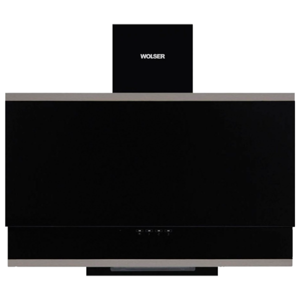 Hotă Wolser WL-BE 60 AL BL Înclinată/ Inox/ Black photo 1