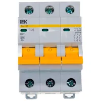 Автоматический выключатель IEK MVA20-3-025-C Модульная/ 25 A