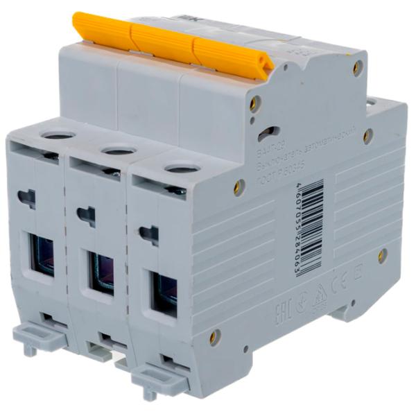 Автоматический выключатель IEK MVA20-3-025-C Модульная/ 25 A photo 4