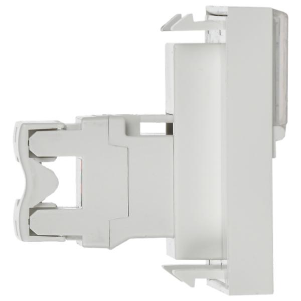 Priză UTP IEK CKK-40D-RI2-K01 RJ-45 UTP/ White photo 3