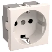 Priză IEK CKK-40D-RSZB2-K01-K 250 V/ Type-F/ White