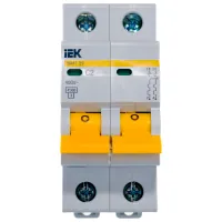 Автоматический выключатель IEK MVA20-2-002-C Модульная/ 2 A