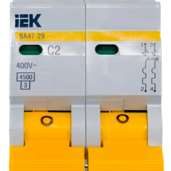 Întrerupător automat IEK MVA20-2-002-C Modulară/ 2 A photo 5 Întrerupător automat IEK MVA20-2-002-C Modulară/ 2 A photo 5