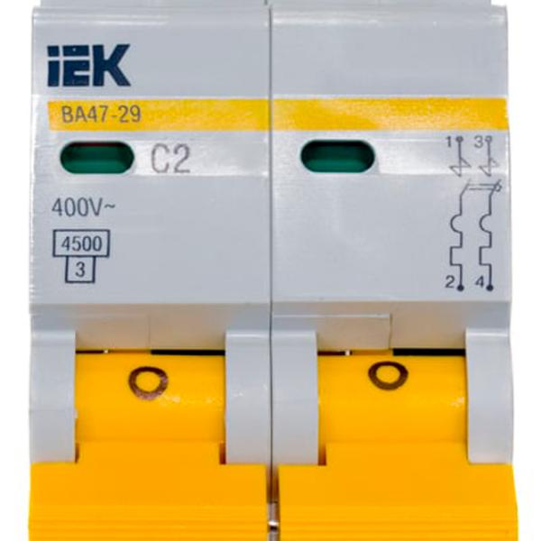 Întrerupător automat IEK MVA20-2-002-C Modulară/ 2 A photo 5 Întrerupător automat IEK MVA20-2-002-C Modulară/ 2 A photo 5