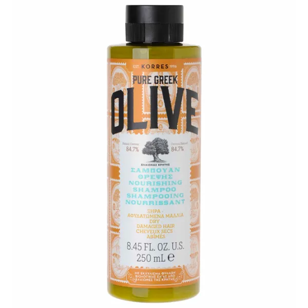 Șampon KORRES Pure Greek Olive 250 ml photo 1