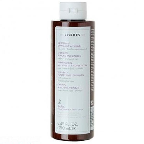 Șampon KORRES Almond & Lineseed 250 ml photo 1 Șampon KORRES Almond & Lineseed 250 ml photo 1