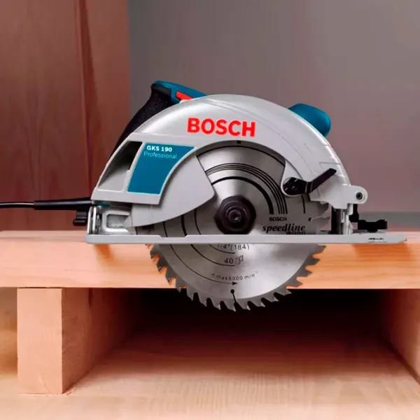 Дисковая пила Bosch GKS 190 190 мм/ Blue photo 11