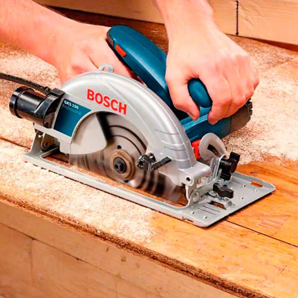 Дисковая пила Bosch GKS 190 190 мм/ Blue photo 13