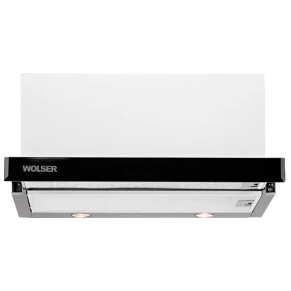 Hotă Wolser WL-60 FG Black/ Inox photo 1