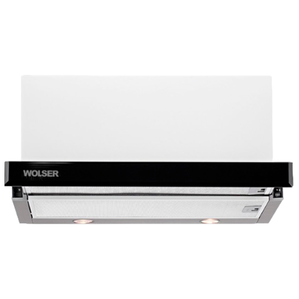 Hotă Wolser WL-60 FG Black/ Inox photo 1