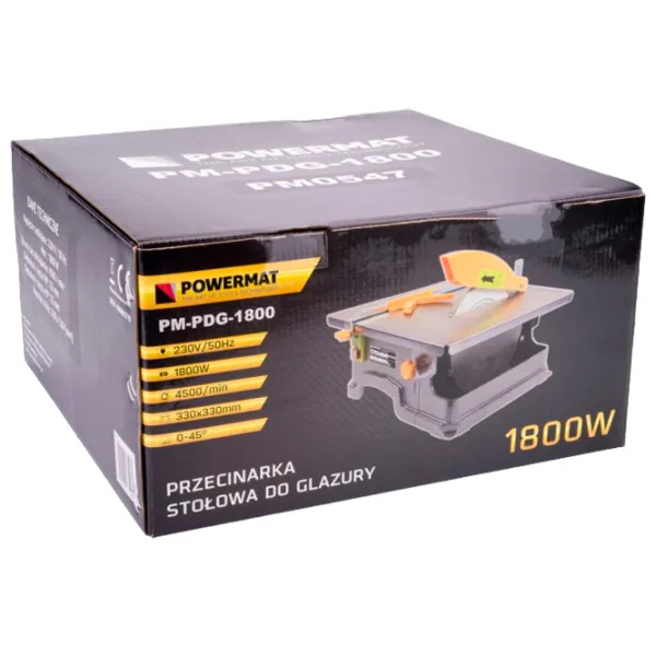 Fierăstrău circular Powermat PM-PDG-1800 180 mm/ Gray photo 5