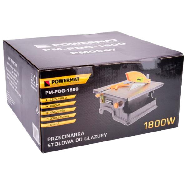 Fierăstrău circular Powermat PM-PDG-1800 180 mm/ Gray photo 5