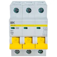 Автоматический выключатель IEK MVA20-3-032-D Модульная/ 32 A