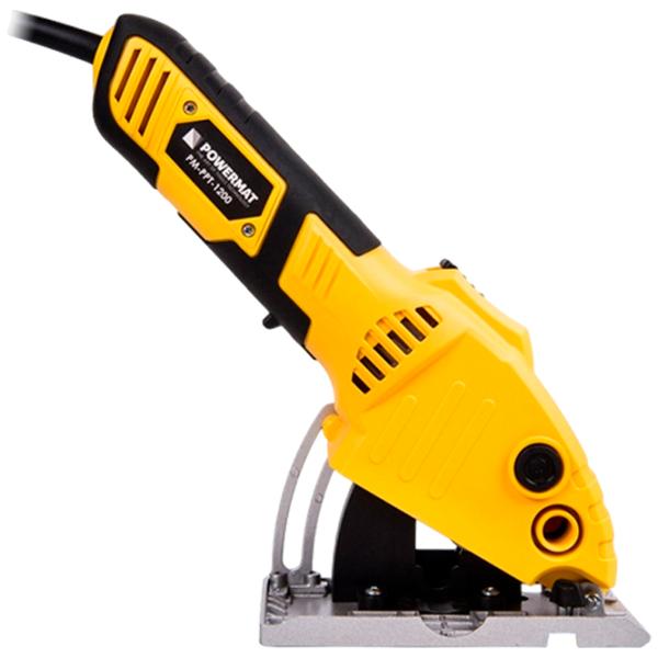 Fierăstrău circular Powermat PM-PPT-1200 85 mm/ Yellow photo 3 Fierăstrău circular Powermat PM-PPT-1200 85 mm/ Yellow photo 3