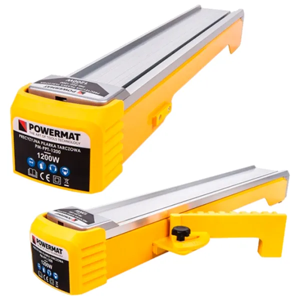 Fierăstrău circular Powermat PM-PPT-1200 85 mm/ Yellow photo 6 Fierăstrău circular Powermat PM-PPT-1200 85 mm/ Yellow photo 6