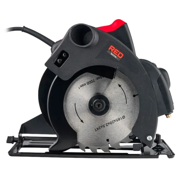 Дисковая пила Red Technic RTRPT0006 185 мм/ Black photo 1