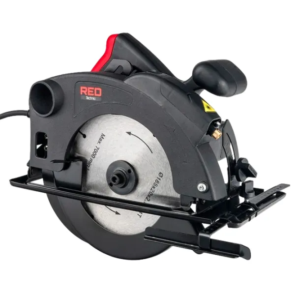 Дисковая пила Red Technic RTRPT0006 185 мм/ Black photo 2