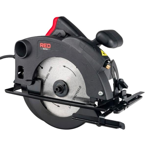 Дисковая пила Red Technic RTRPT0006 185 мм/ Black photo 2