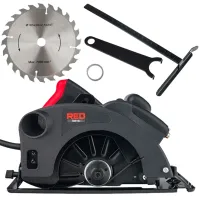 Fierăstrău circular Red Technic RTRPT0006 185 mm/ Black photo 4