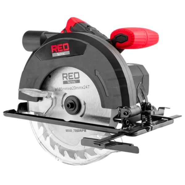 Дисковая пила Red Technic RTRPT0007 185 мм/ Black photo 1