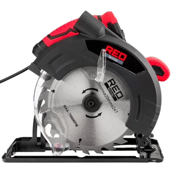 Дисковая пила Red Technic RTRPT0007 185 мм/ Black photo 4