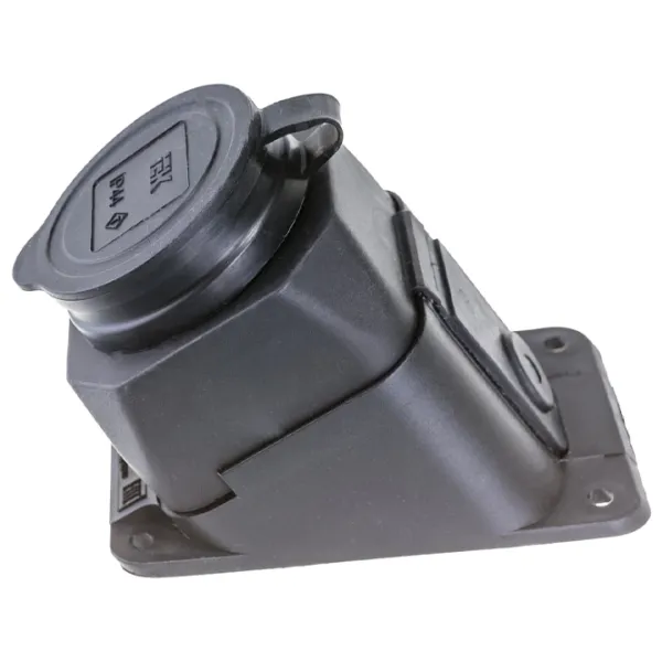 Priză IEK PKR22-016-2-K02 250 V/ Type-F/ Black photo 2 Priză IEK PKR22-016-2-K02 250 V/ Type-F/ Black photo 2
