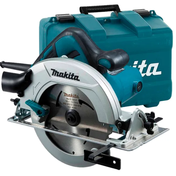 Fierăstrău circular Makita HS 7601K 190 mm/ Blue photo 2